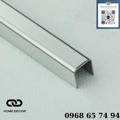 Nẹp Inox Chữ U 20mm – U Inox 20×20 Cao Cấp Giá Tốt